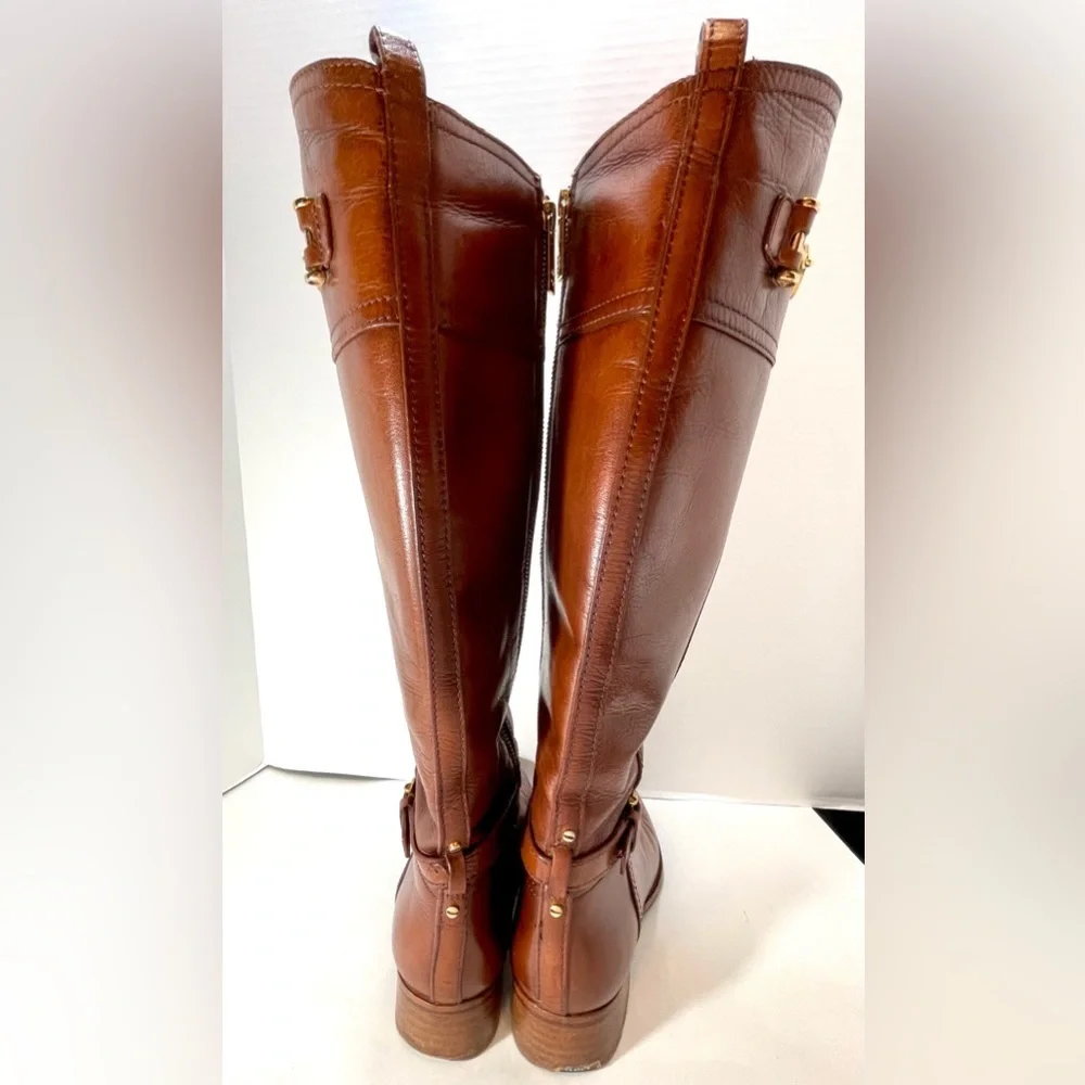 TORY BURCH Women’s Calista Knee High Riding Boots Size 6M - Picture 6 of 16